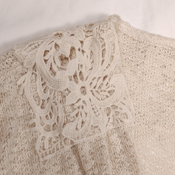 Indigo soul women's XL lacy cardigan - Picture 3 of 10